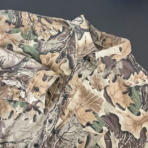 Vintage Ranger Duck Camo Shirt Mens 2XL Overshirt Shacket Outdoor Hunting USA